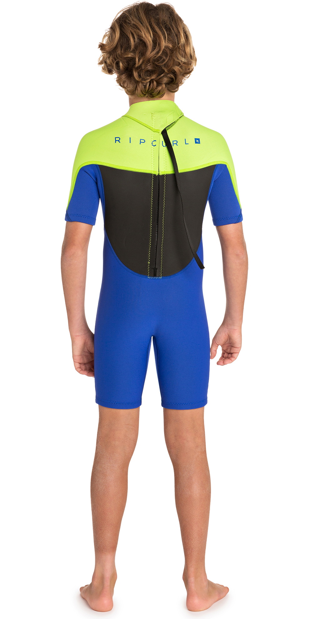 2019 Rip Curl Junior Omega 1 5mm Shorty Wetsuit Lime WSP7FB Wetsuits Shorty Watersports Outlet